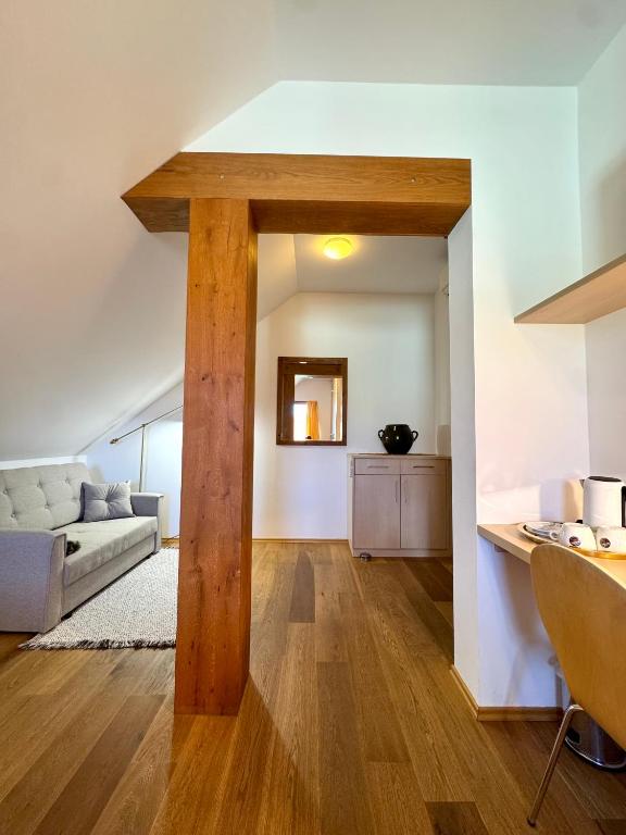 Posezení v ubytování Guest house Domačija Krnc