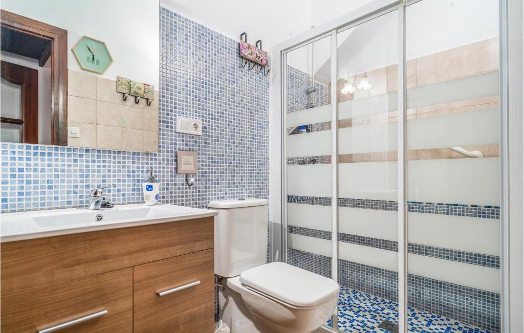 Kúpeľňa v ubytovaní Casa Miraflores El Palo Málaga