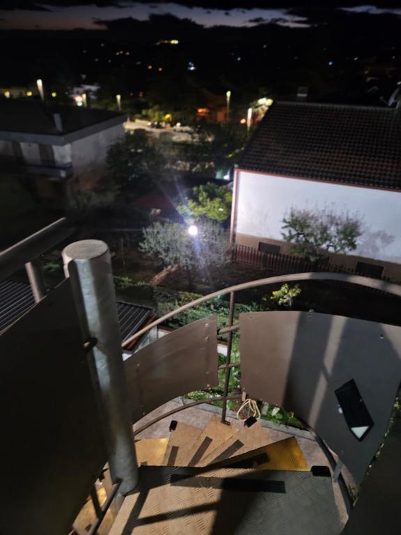 Balkón nebo terasa v ubytování Sassi's Loft