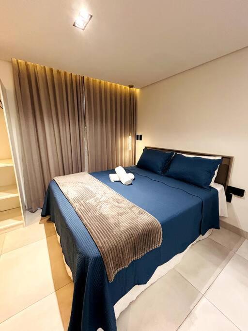 Ένα ή περισσότερα κρεβάτια σε δωμάτιο στο Summer Flat 404