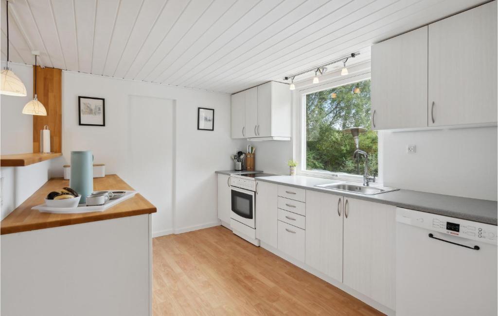 Kuchyň nebo kuchyňský kout v ubytování 2 Bedroom Gorgeous Home In Vordingborg