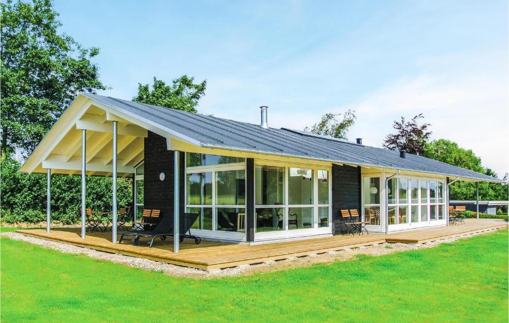 Budova, kde se prázdninový dům nachází