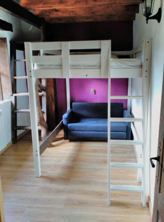 Postel nebo postele na pokoji v ubytování Albergue De Soba