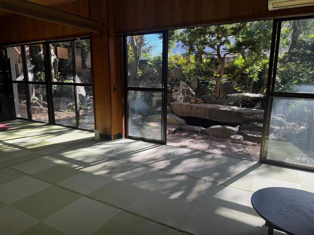 Zahrada ubytování Retreat Narita