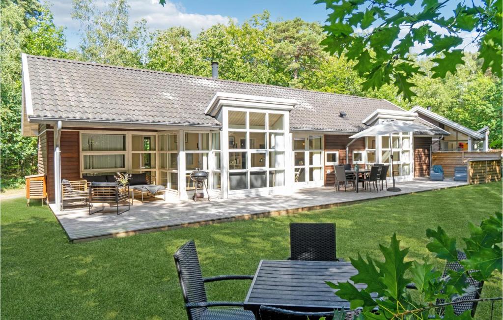 Zahrada ubytování Rubinsøen Skovhuse