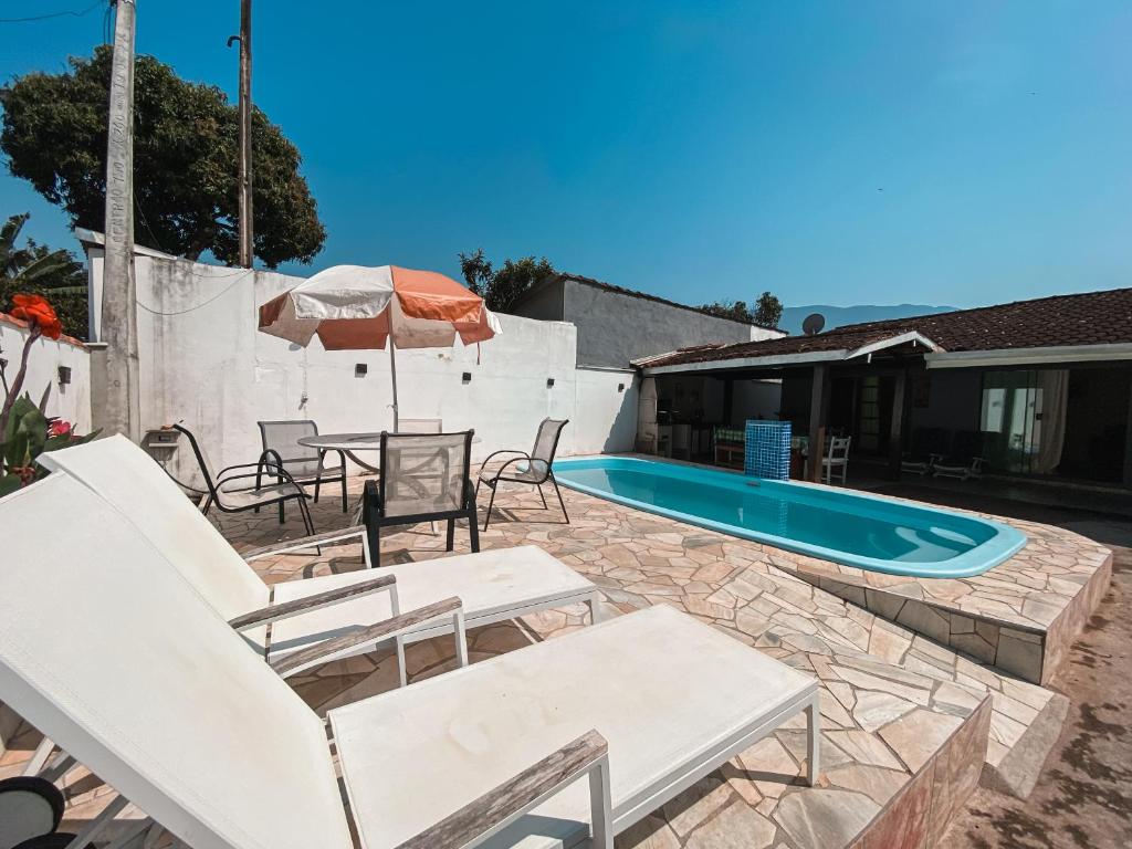 Fotografie z fotogalerie ubytování Casa completa com Piscina e Área de Churrasco v destinaci Ubatuba