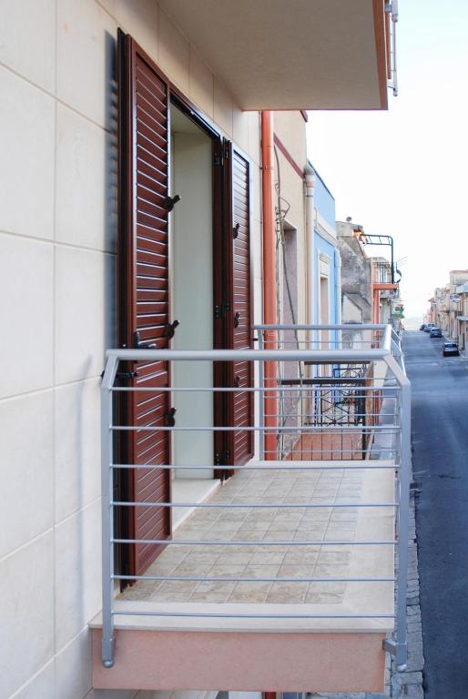 Balkón nebo terasa v ubytování B&B Sikelia