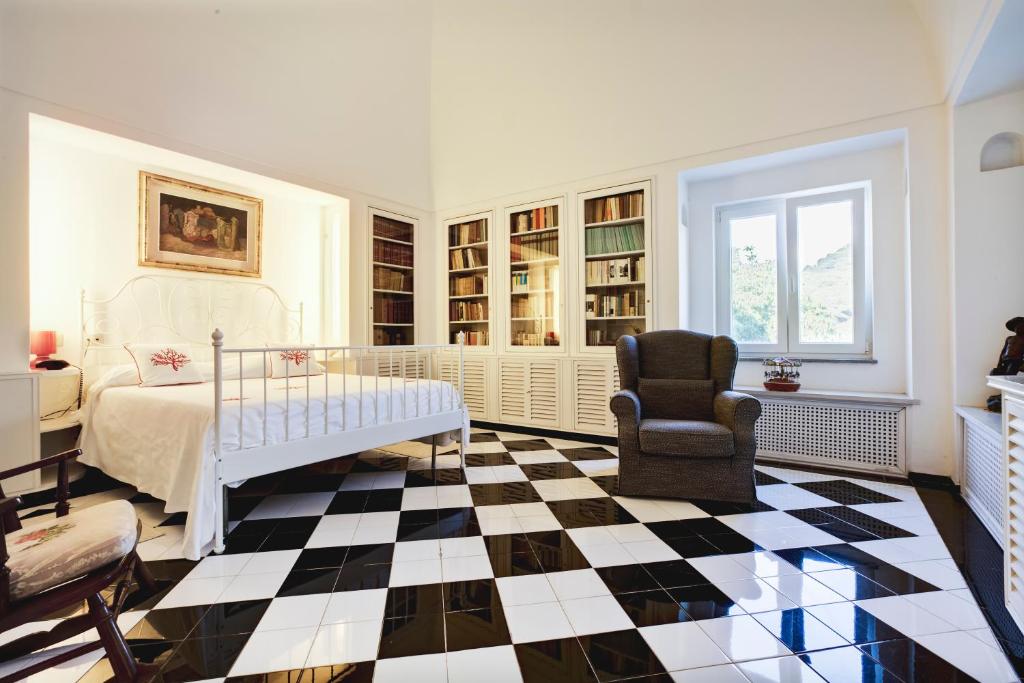 Posezení v ubytování Suite Villa Carolina