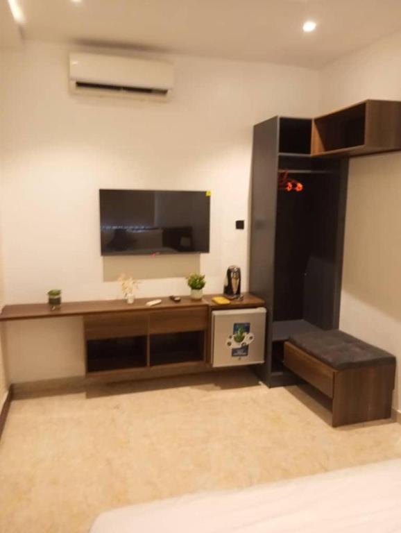 Kuchyň nebo kuchyňský kout v ubytování Enzo Apartments