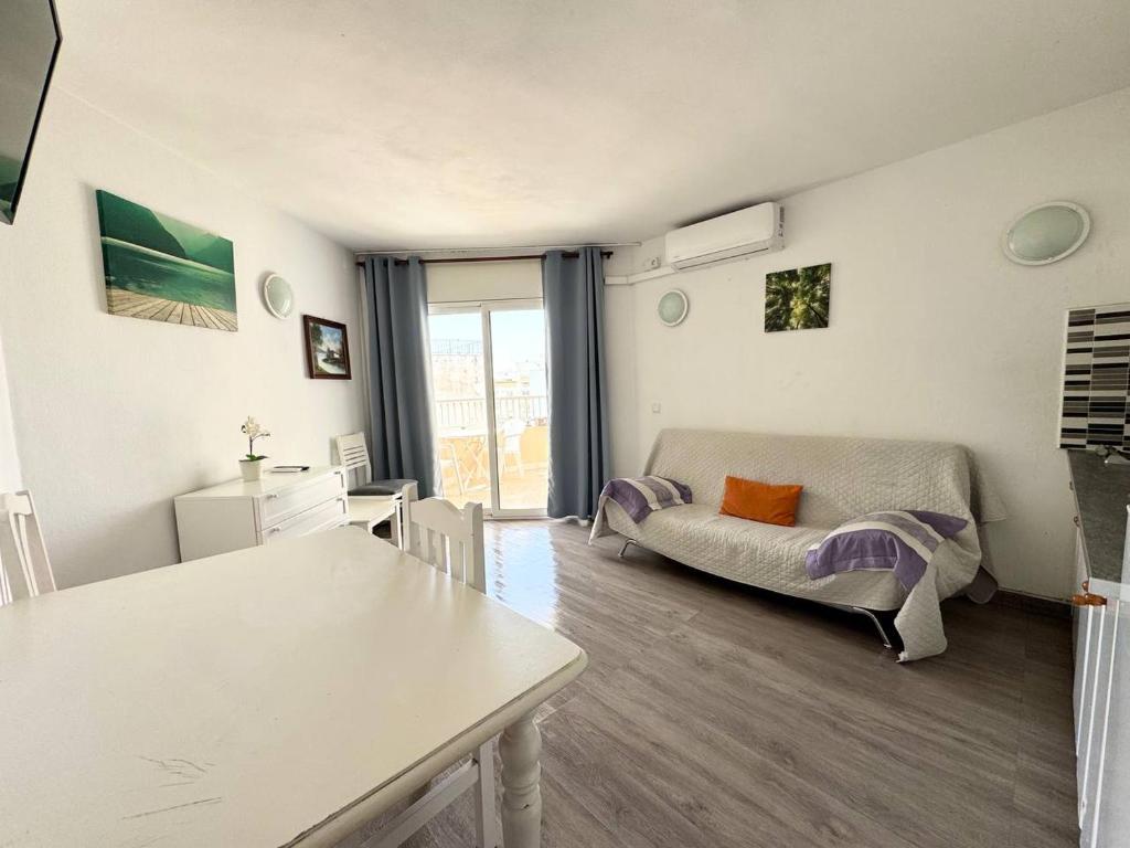 Postel nebo postele na pokoji v ubytování Apartsalou Bilbao