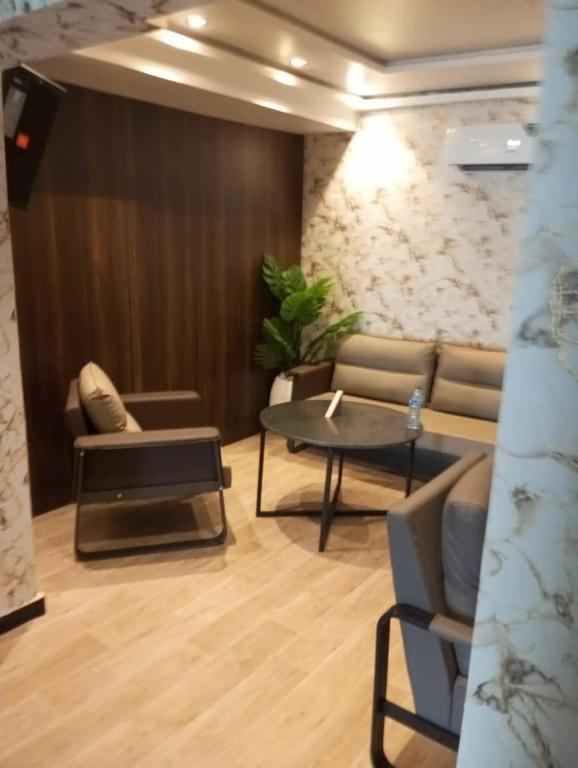 Posezení v ubytování Enzo Apartments