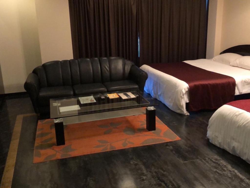 Postel nebo postele na pokoji v ubytování ホテル ラヴィアン HOTEL Lavien