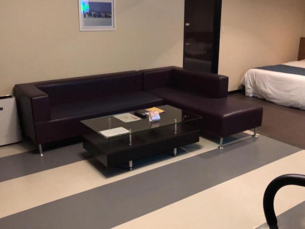 Posezení v ubytování ホテル ラヴィアン HOTEL Lavien
