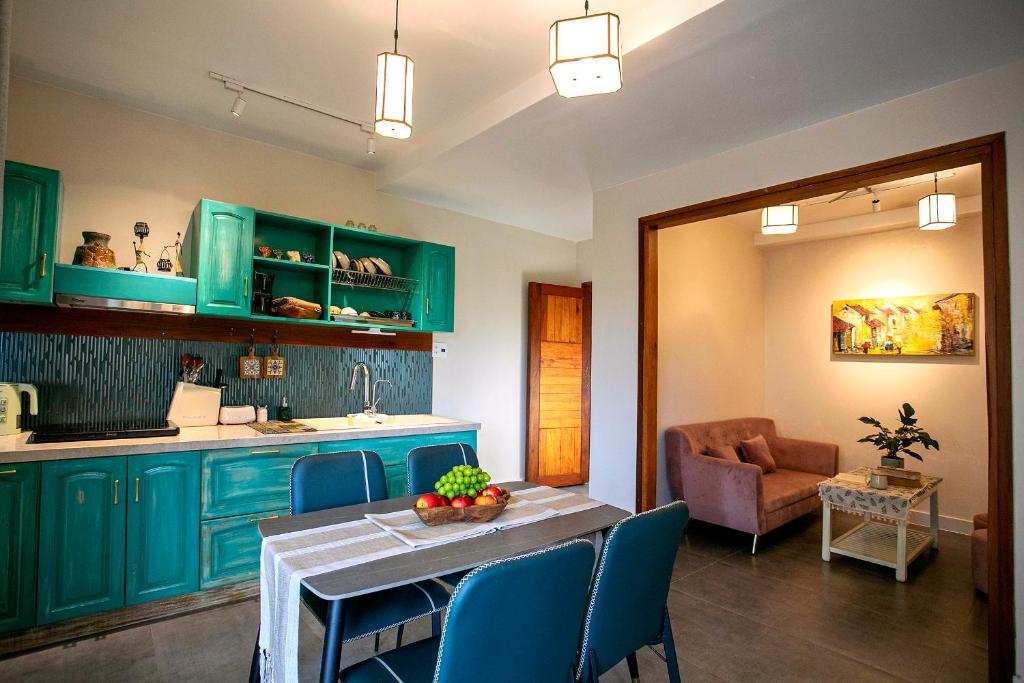 Posezení v ubytování Laluka House
