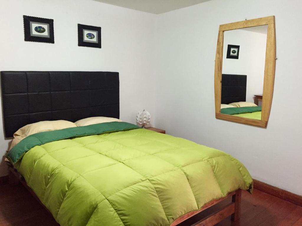 Postel nebo postele na pokoji v ubytování Hotel Inka King