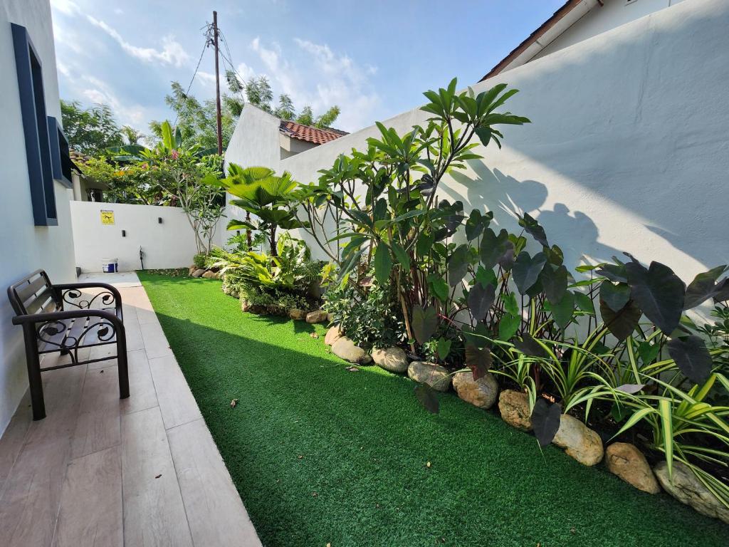 Zahrada ubytování Ipoh Eden Pool Villa Suites
