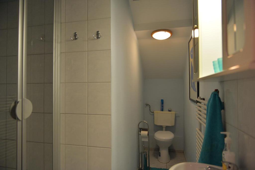 Kúpeľňa v ubytovaní Sopron Eszter Apartman