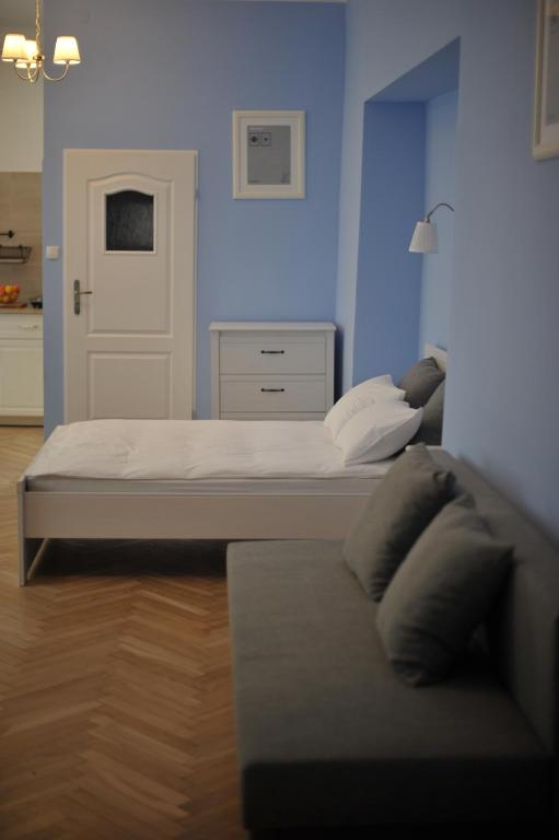 Posteľ alebo postele v izbe v ubytovaní Vinci
