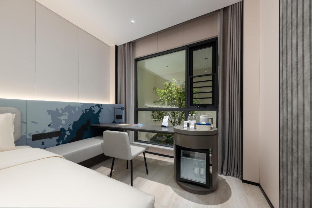 Posezení v ubytování Atour Light Hotel Guangzhou Taikoo Hui Grand Plaza