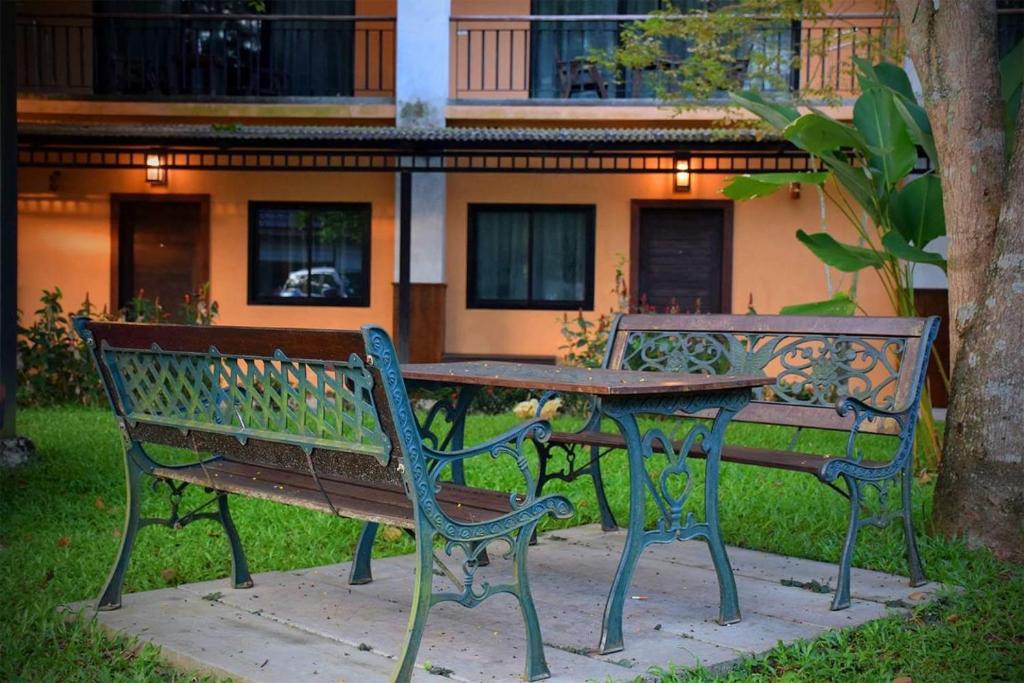 Zahrada ubytování Chalicha Resort