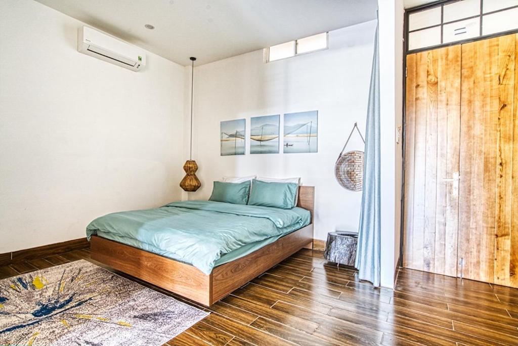 Postel nebo postele na pokoji v ubytování Chaca House