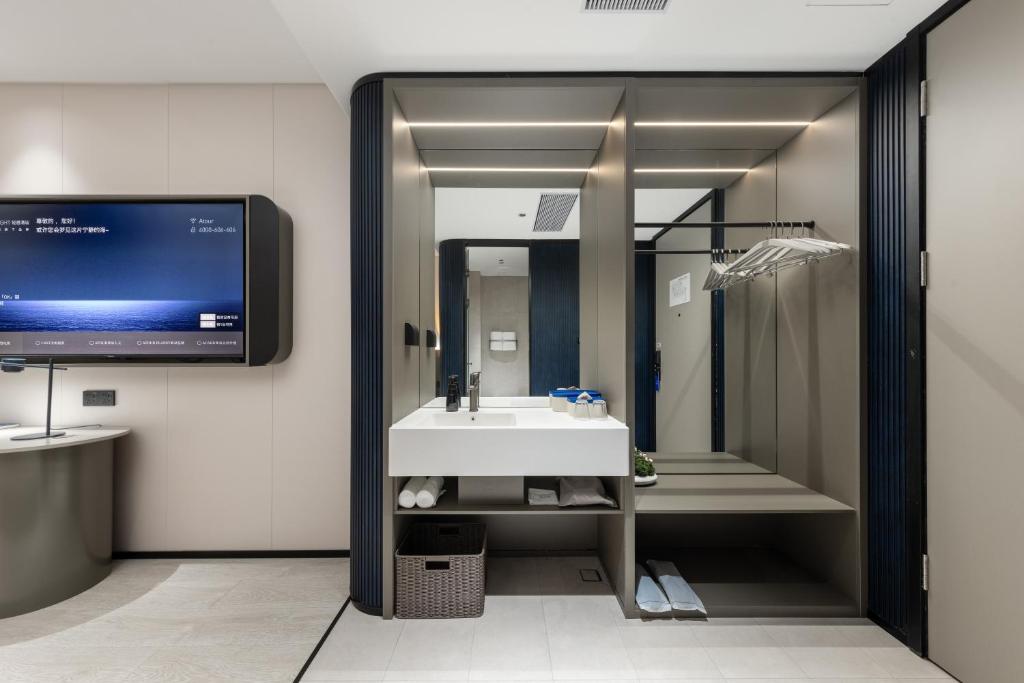 Koupelna v ubytování Atour Light Hotel Guangzhou Taikoo Hui Grand Plaza