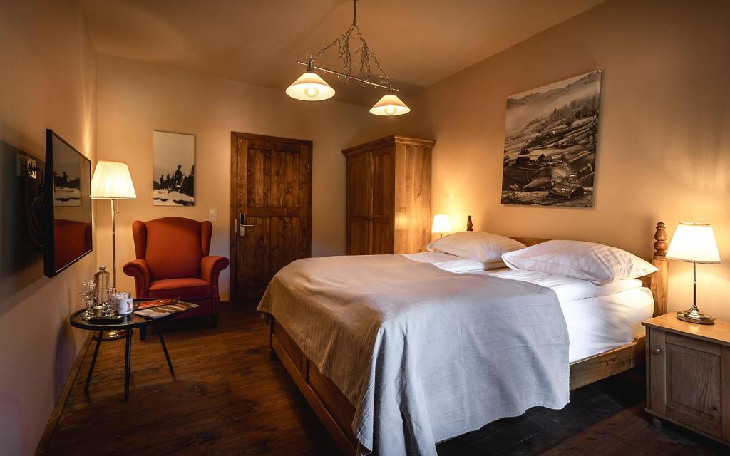 Postel nebo postele na pokoji v ubytování Valea Verde Retreat Transilvania