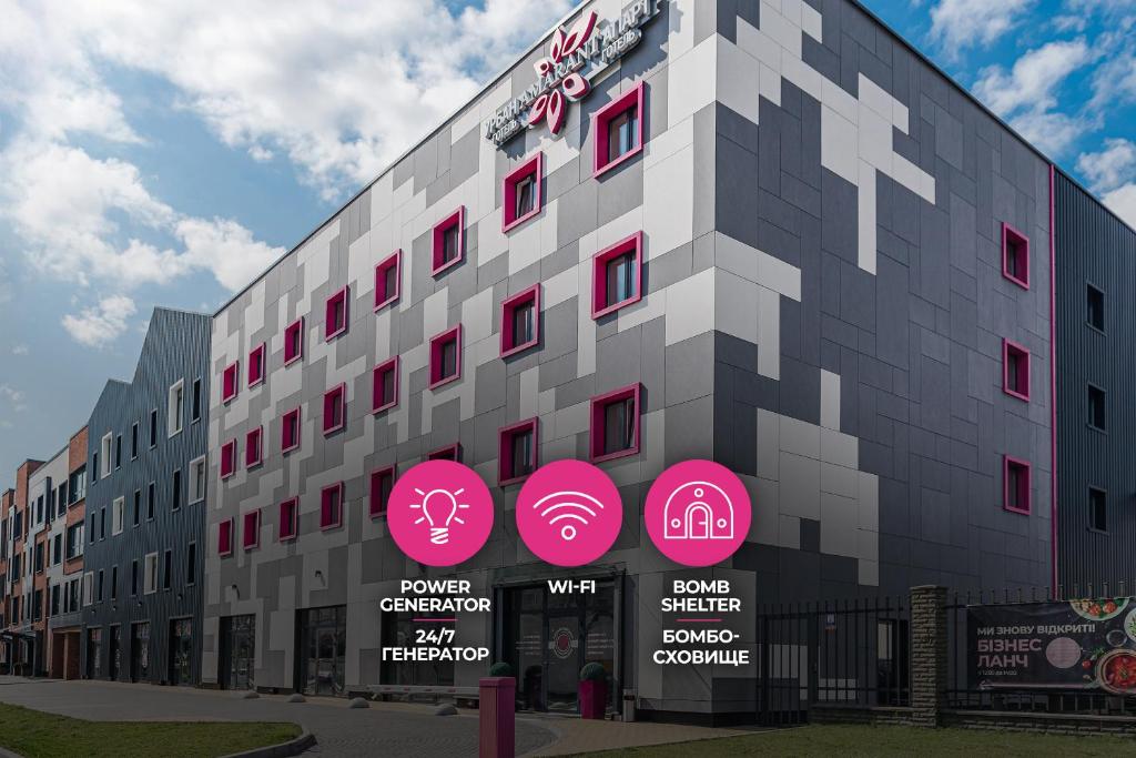 Certifikát, hodnocení, plakát nebo jiný dokument vystavený v ubytování Amarant Urban Hotel & Conference Center by CHM