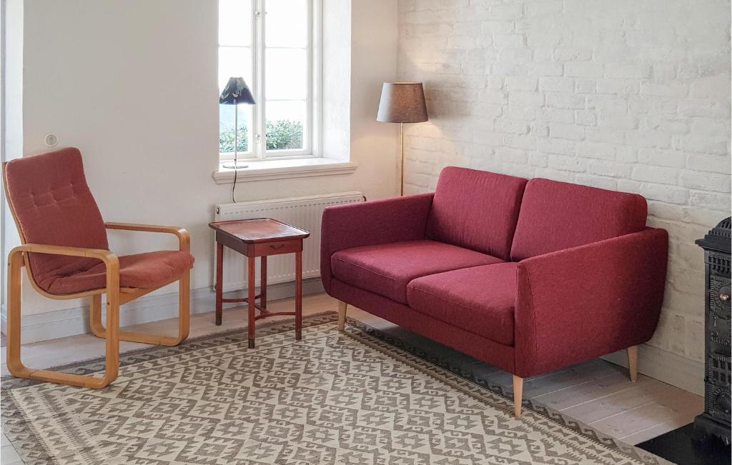 Χώρος καθιστικού στο Nice Apartment In Simrishamn With Wifi