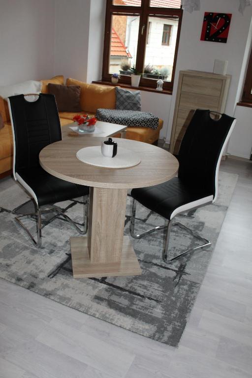 Posezení v ubytování Apartmán Nerudova