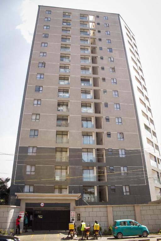 Budova, kde se aparthotel nachází