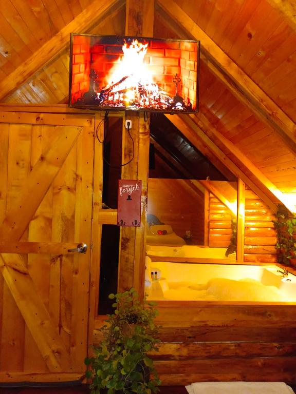 Postel nebo postele na pokoji v ubytování Glamping El Ocaso