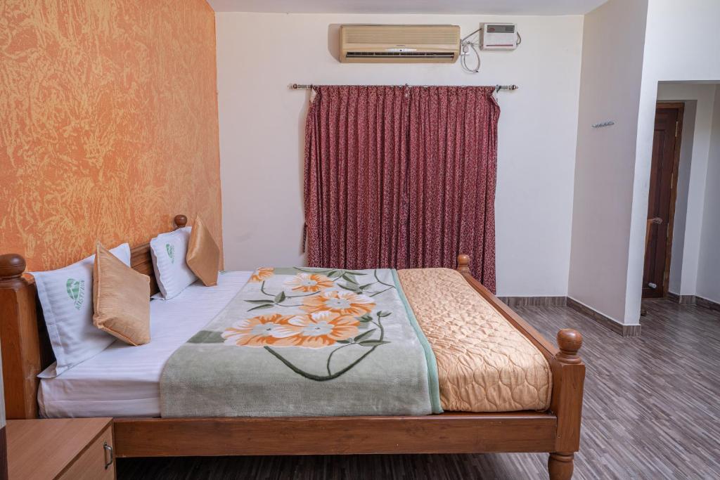 Postel nebo postele na pokoji v ubytování Hotel Misty INN