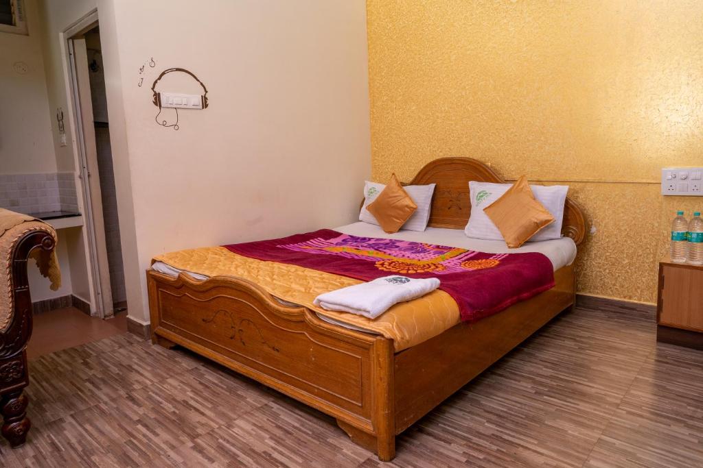 Postel nebo postele na pokoji v ubytování Hotel Misty INN