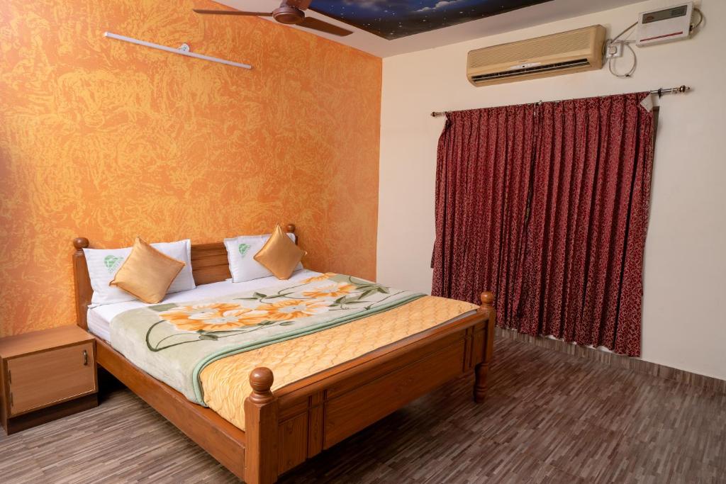 Postel nebo postele na pokoji v ubytování Hotel Misty INN
