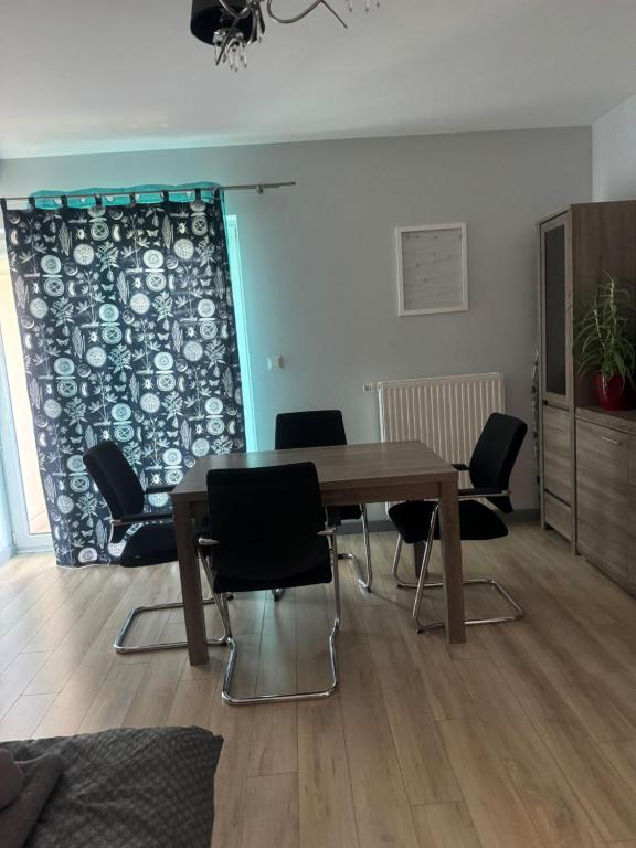 Χώρος καθιστικού στο Apartament Panorama z bezpłatnym parkingiem