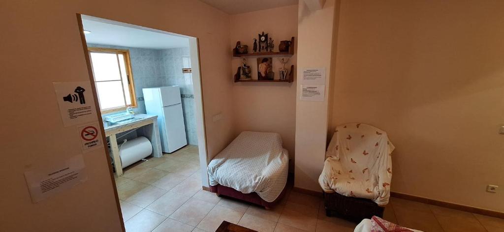 Postel nebo postele na pokoji v ubytování Apartamentos Casa May 2 - Centro Benidorm- Solo Mayores de 30 años y familias