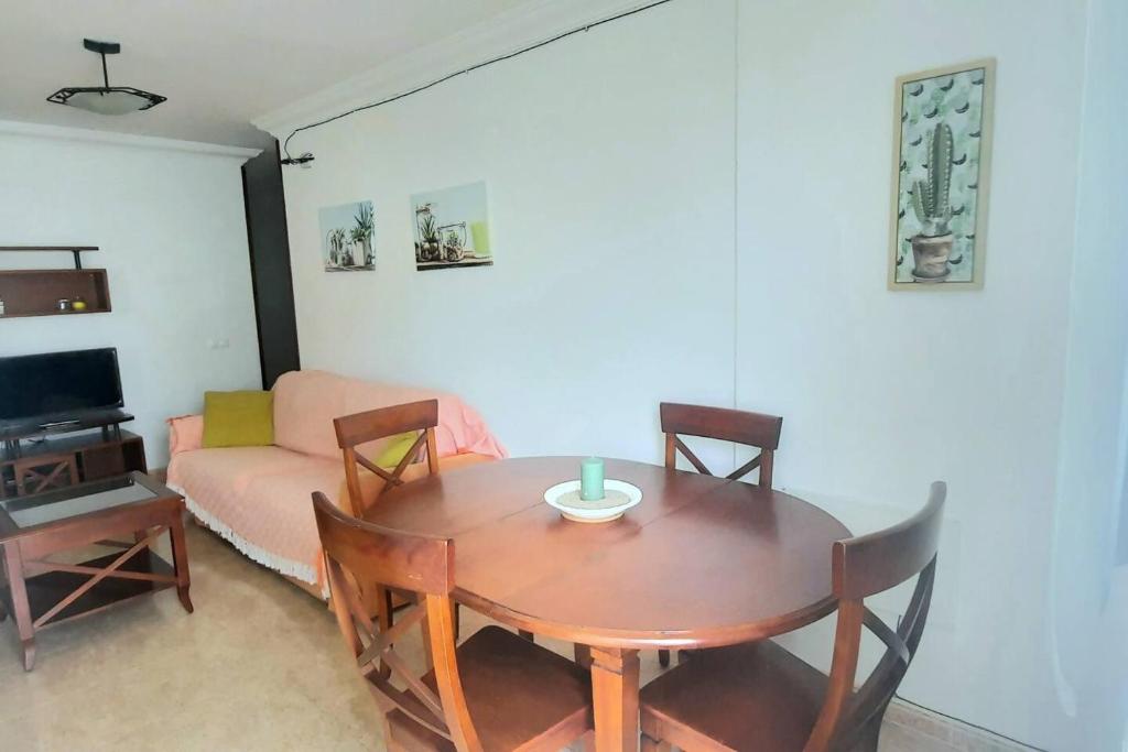 A seating area at famara surf wifi 2
