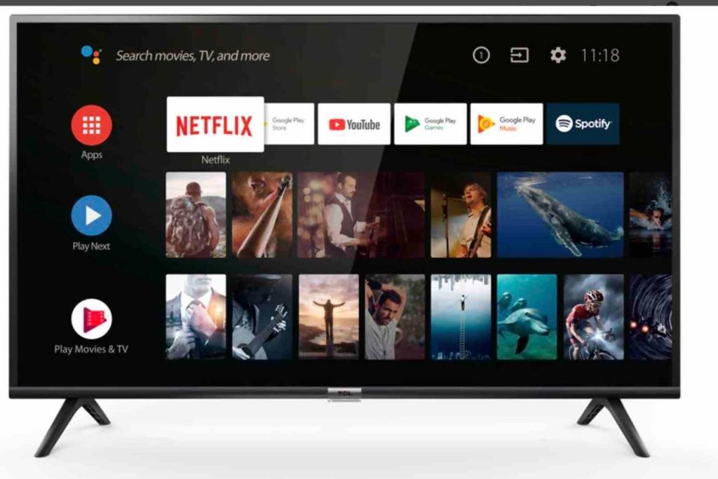 A television and/or entertainment centre at famara surf wifi 2