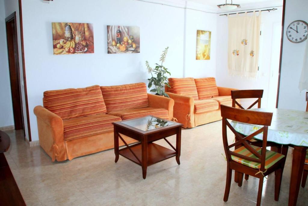 A seating area at famara surf wifi 2