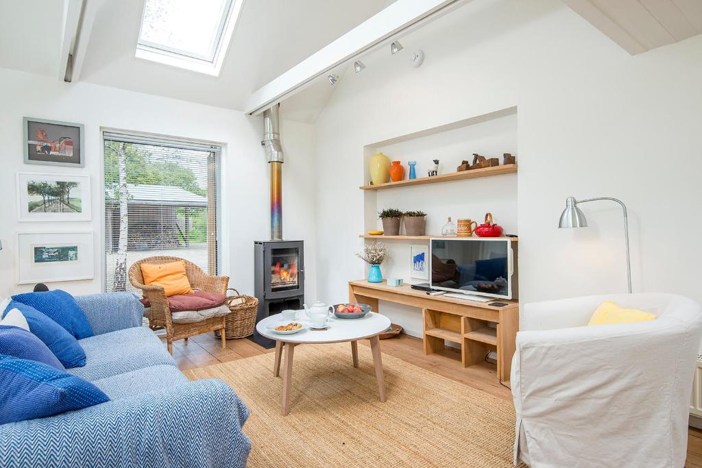 Et tv og/eller underholdning på Rosemary Cottage