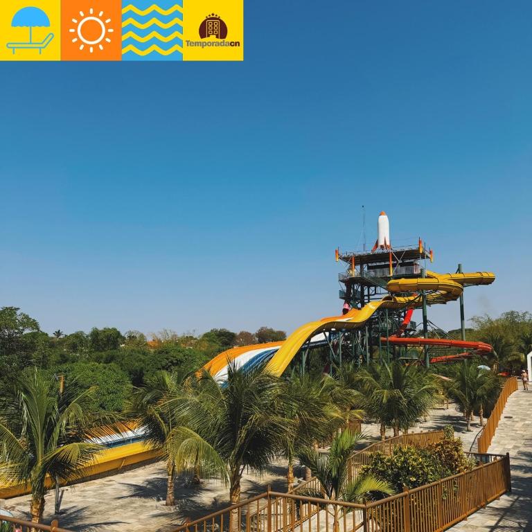 Aquapark v aparthotelu nebo okolí
