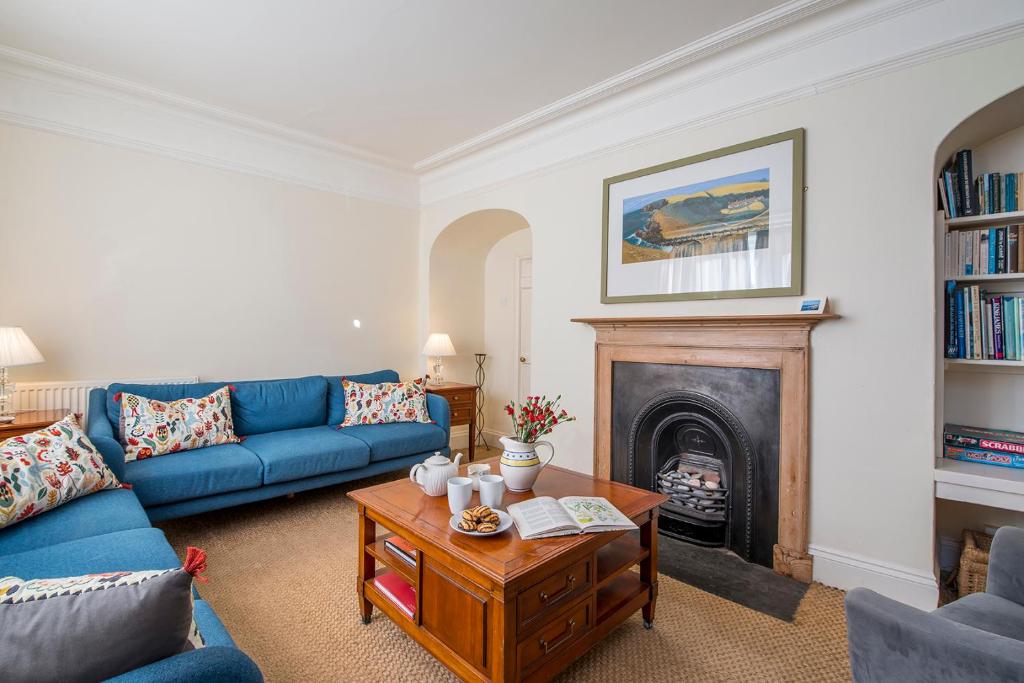 Χώρος καθιστικού στο Ty Mor