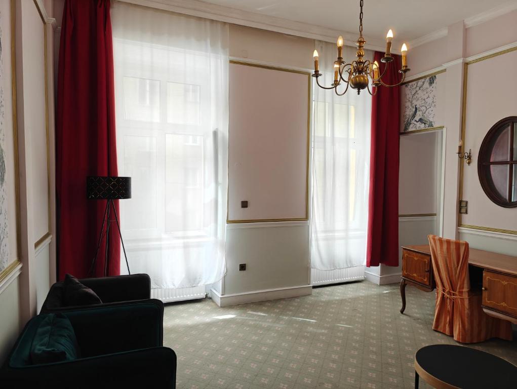 Posezení v ubytování Hotel Viki