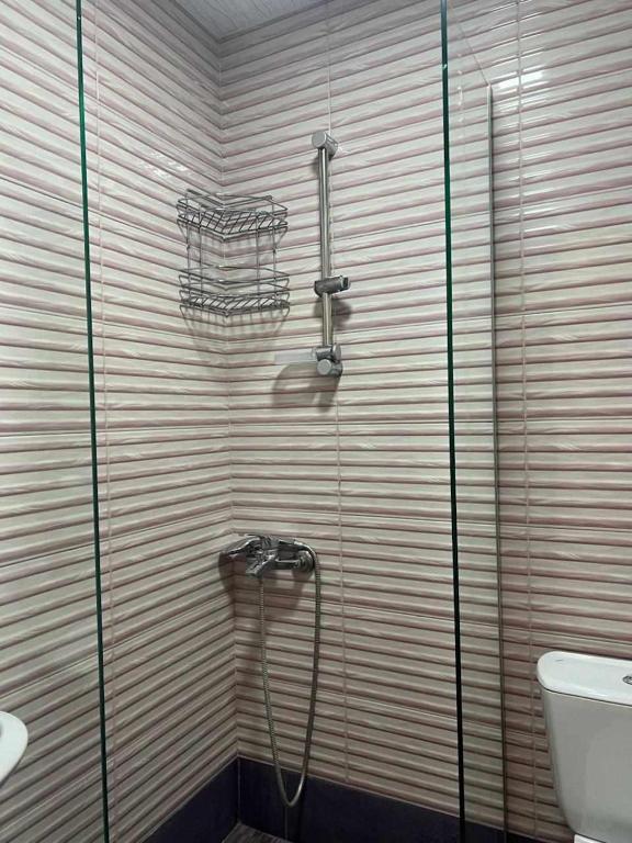 Koupelna v ubytování Cozy Rooms Tbilisi