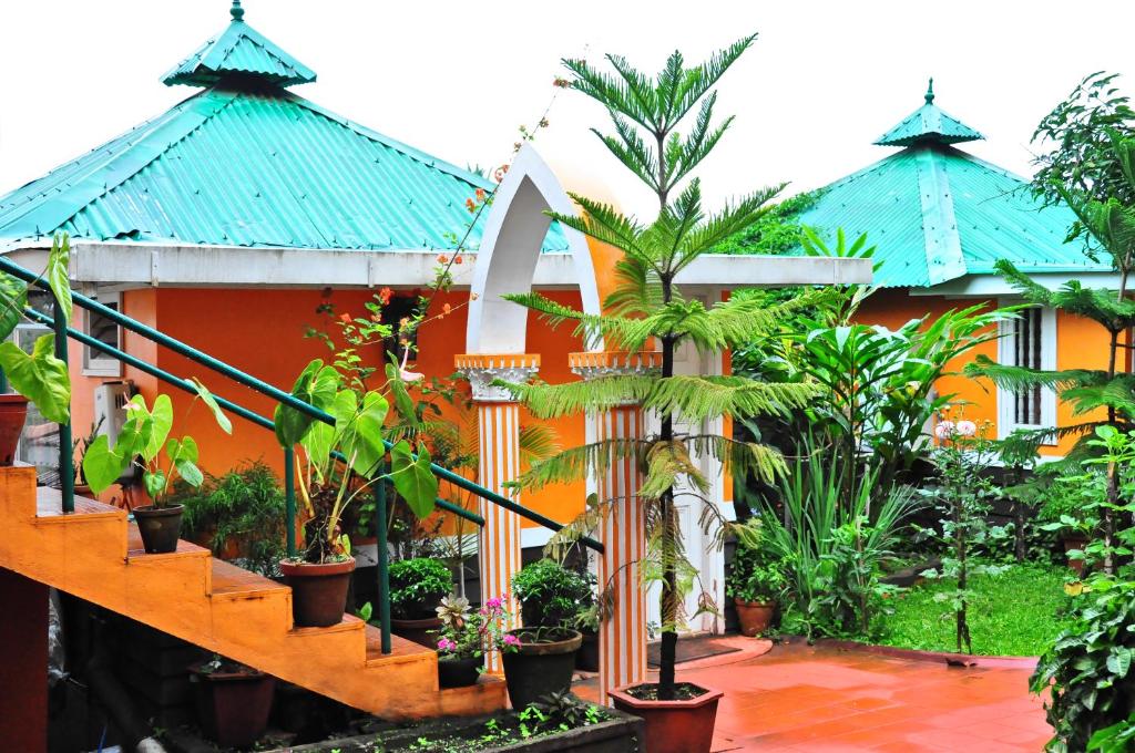Zahrada ubytování Bellavista Resort Munnar