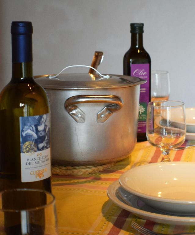 Agriturismo Alla Vecchia Quercia italokat is kínál