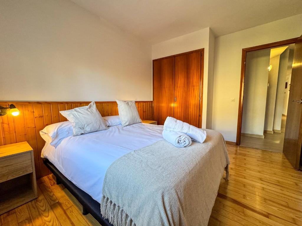 Postel nebo postele na pokoji v ubytování Cal Batllia 2