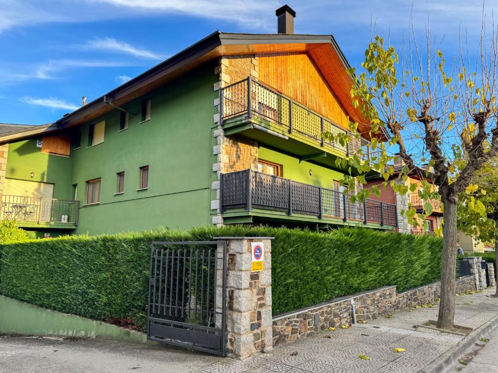 Budova, kde se apartmán nachází