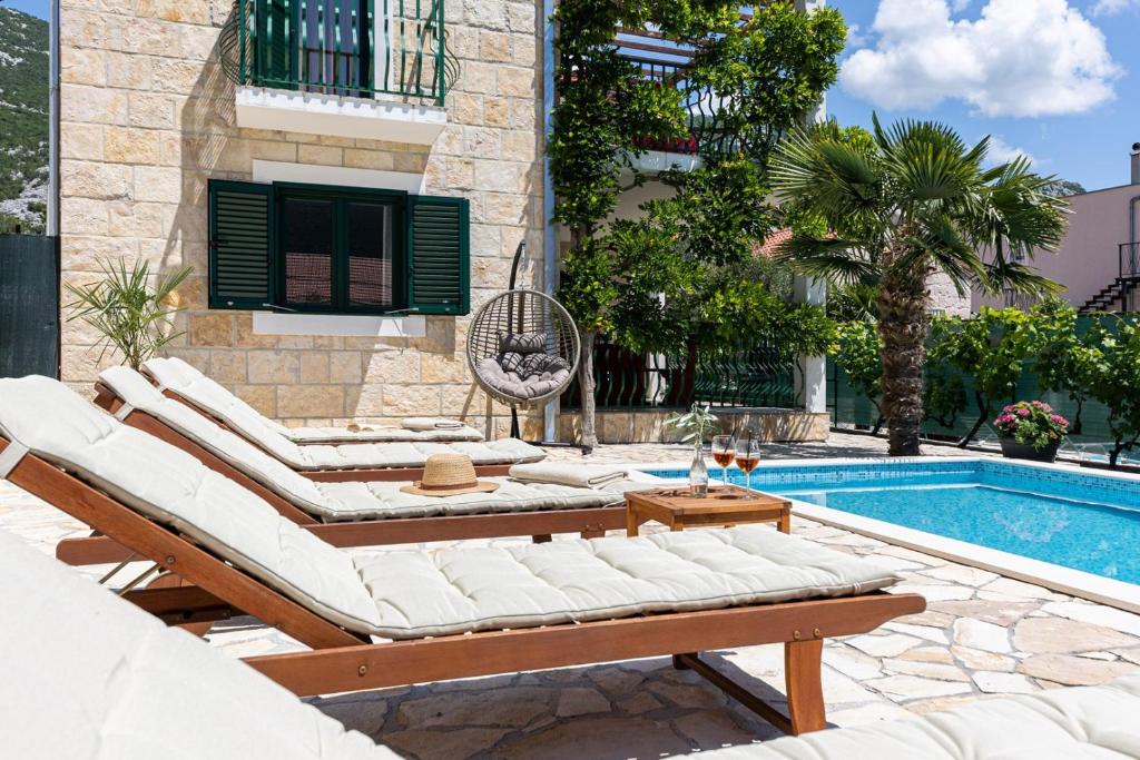 Villa Josip near Omiš , private pool